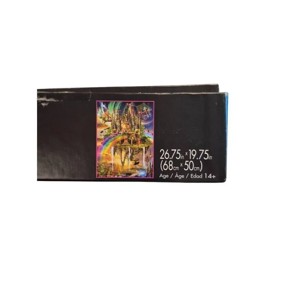 Buffalo Games Rainbow City Vivid Collection 1000 pc Jigsaw Puzzle